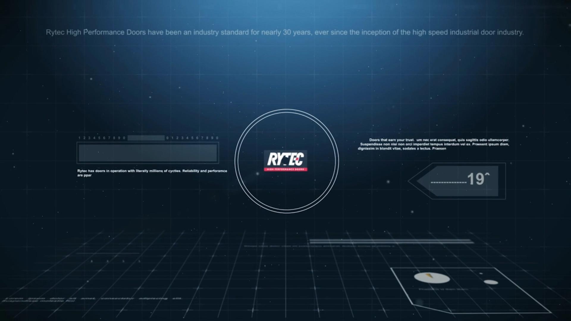 This frame was part of the edit performed by Panoptic Media for Rytec Corporation.